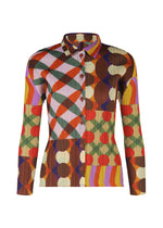 A product shot of the PLEATS PLEASE ISSEY MIYAKE HARMONY clothing in pink (22).