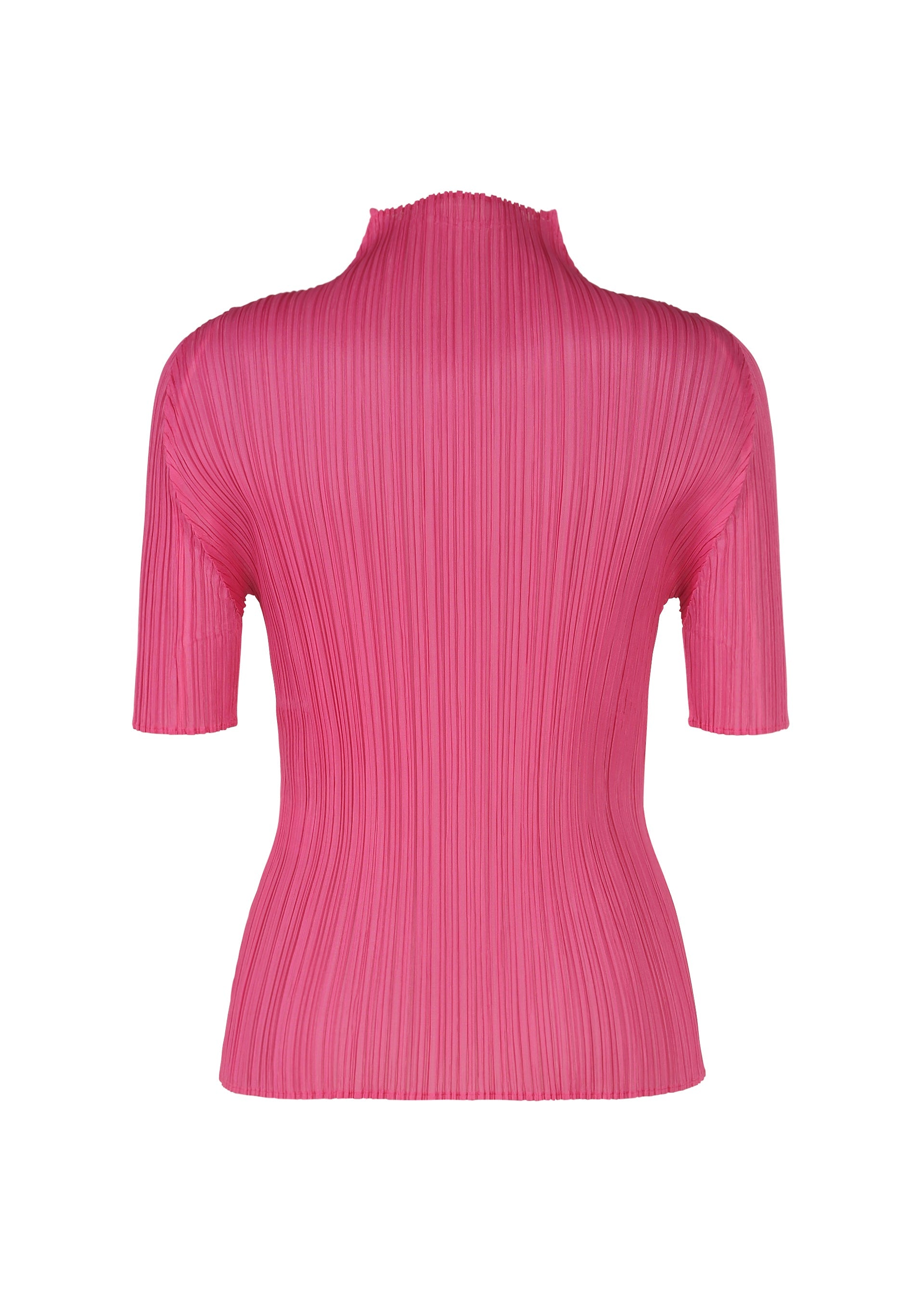 A detail shot of the PLEATS PLEASE ISSEY MIYAKE LUCID PLEATS top.