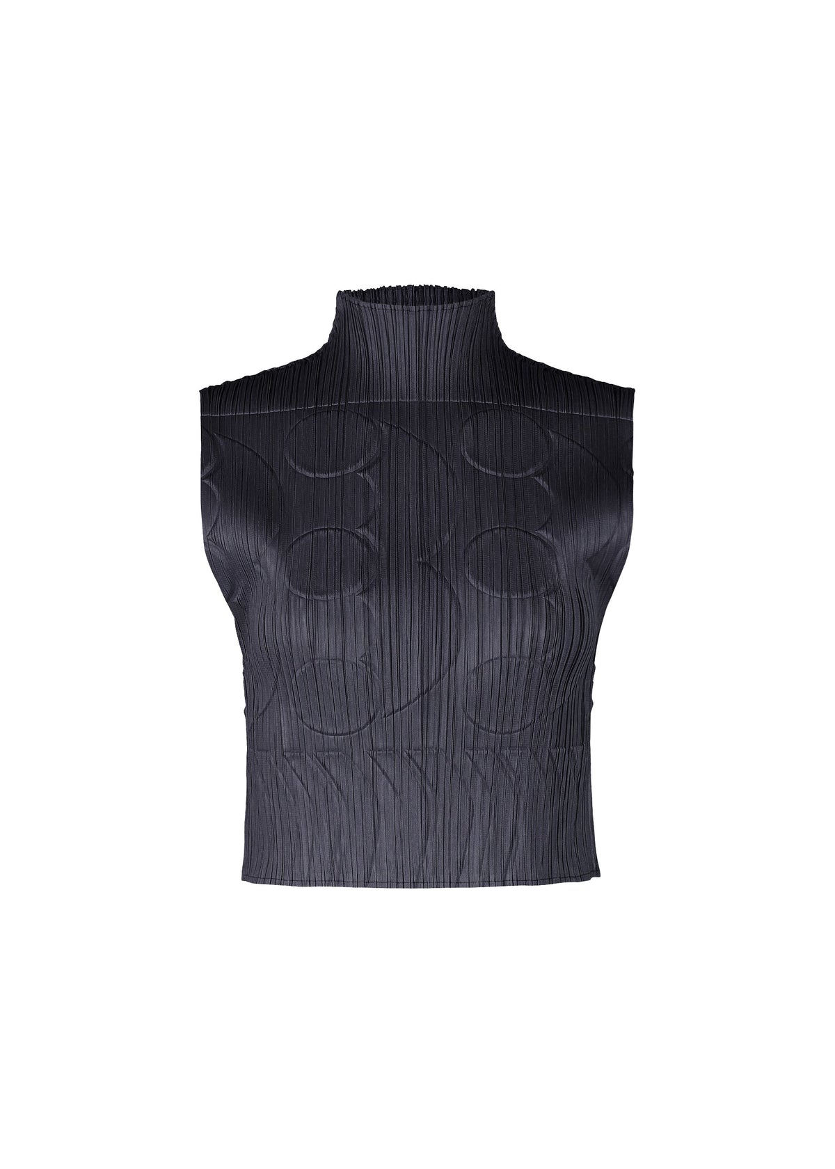 A product shot of the PLEATS PLEASE ISSEY MIYAKE TUNE clothing in navy (75).