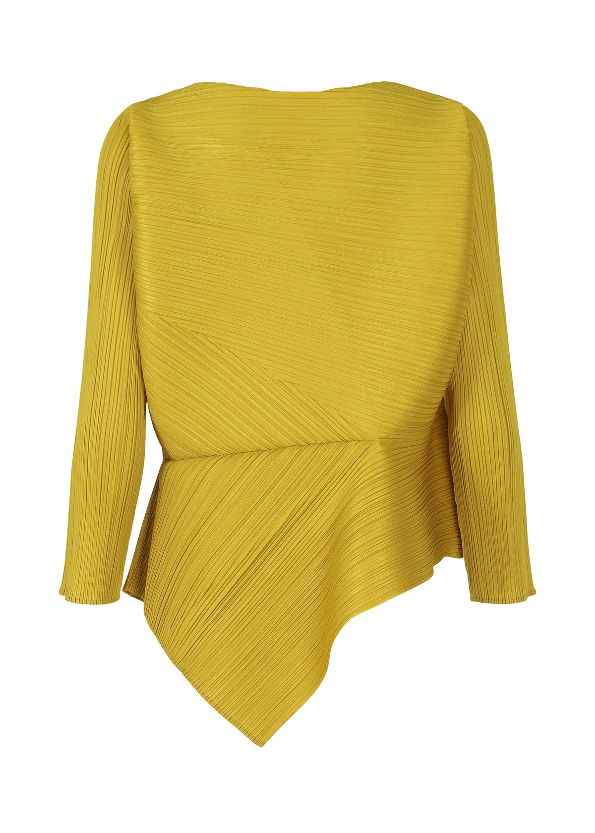 A detail shot of the PLEATS PLEASE ISSEY MIYAKE SPIN top.
