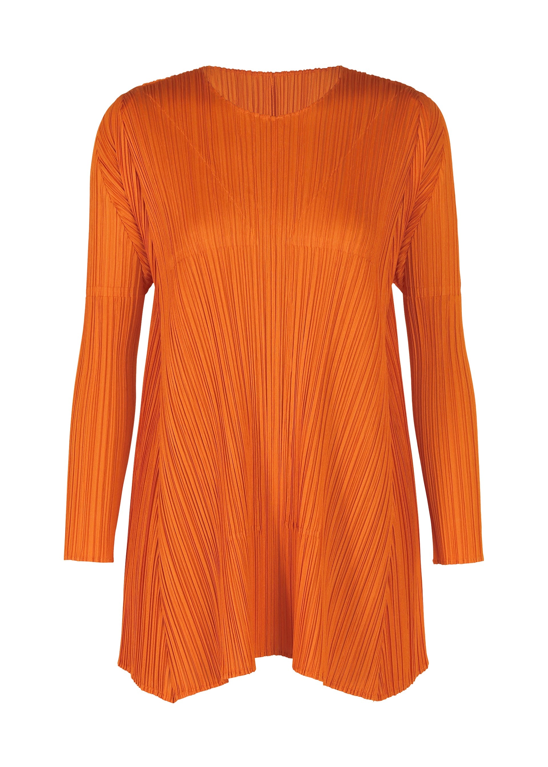 A product shot of the PLEATS PLEASE ISSEY MIYAKE EFFICIENT SQUARE 2 clothing in orange (32).