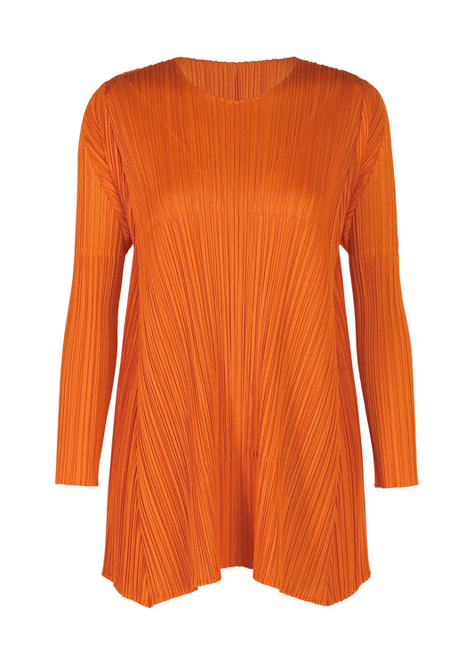A product shot of the PLEATS PLEASE ISSEY MIYAKE EFFICIENT SQUARE 2 clothing in orange (32).