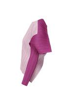 A detail shot of the PLEATS PLEASE ISSEY MIYAKE SQUARE top.