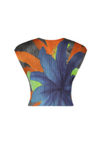 A detail shot of the PLEATS PLEASE ISSEY MIYAKE CARNIVAL top.