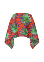 A product shot of the PLEATS PLEASE ISSEY MIYAKE CARNIVAL top in red (24).