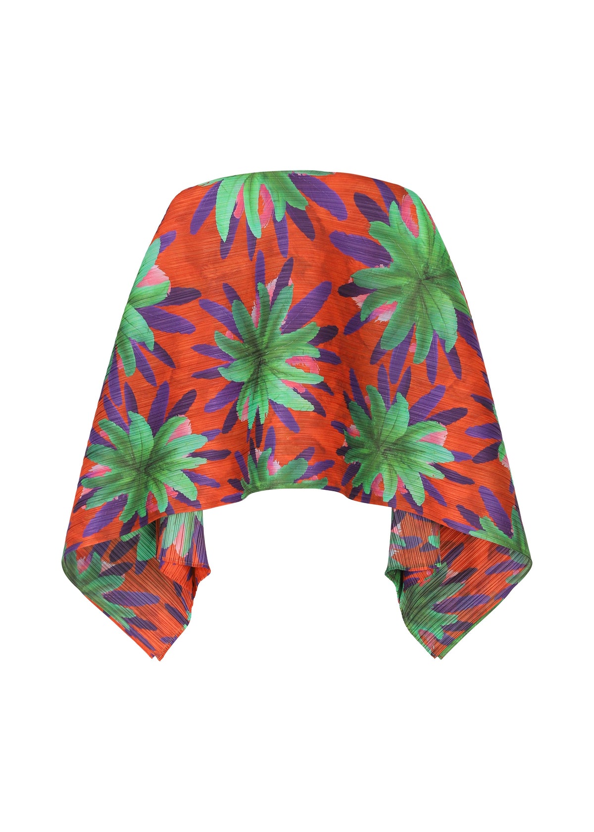 A detail shot of the PLEATS PLEASE ISSEY MIYAKE CARNIVAL top.