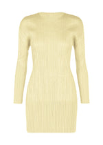 A product shot of the PLEATS PLEASE ISSEY MIYAKE TUNE clothing in ivory (03).