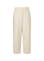 A product shot of the PLEATS PLEASE ISSEY MIYAKE A POC SHELL clothing in off white (02).