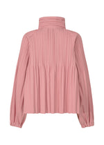 A detail shot of the PLEATS PLEASE ISSEY MIYAKE SMOOTH COAT jacket.