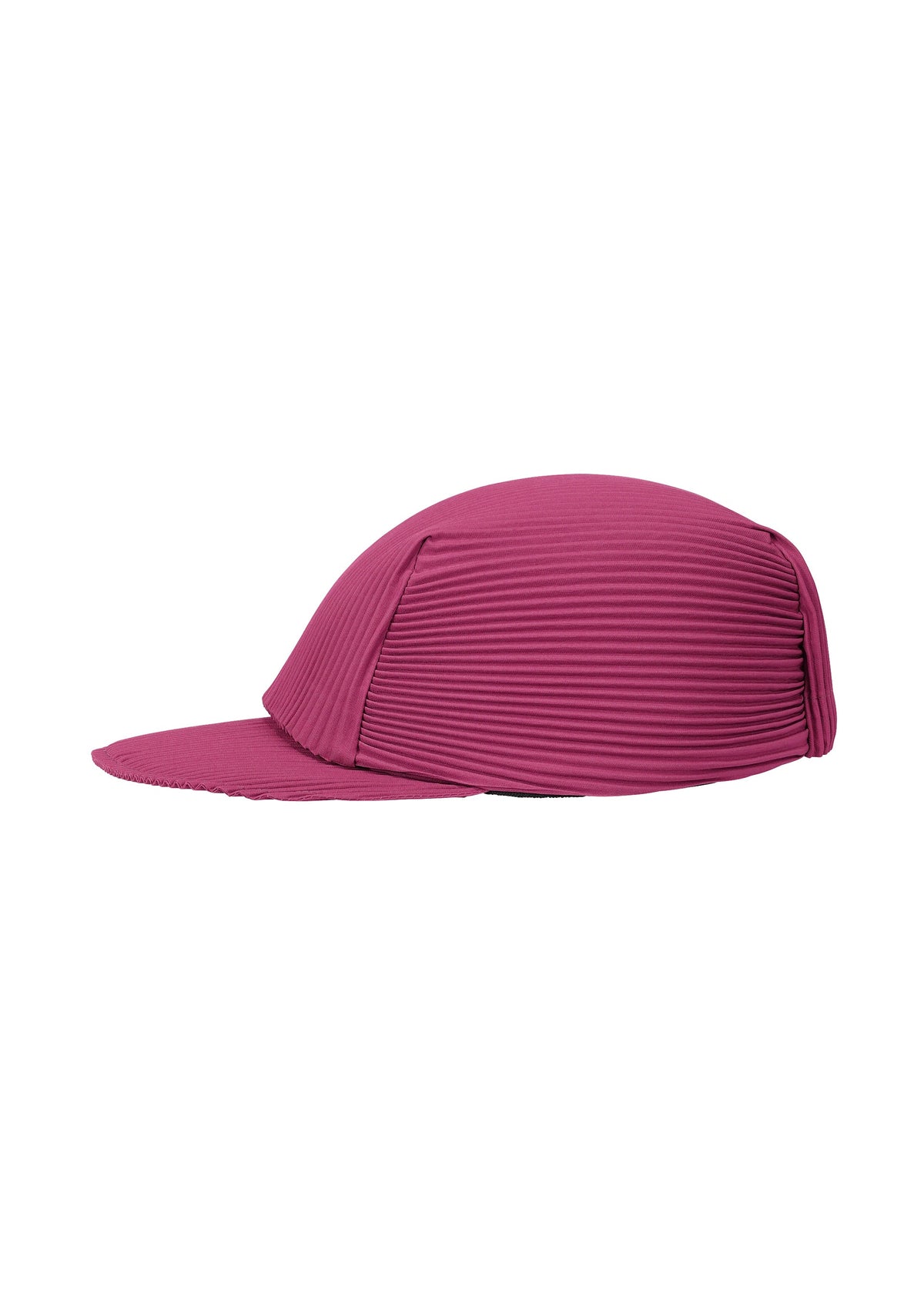 A detail shot of the PLEATS PLEASE ISSEY MIYAKE PLEATS CAP hat.
