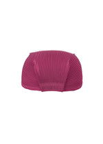 A detail shot of the PLEATS PLEASE ISSEY MIYAKE PLEATS CAP hat.