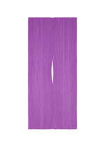 A product shot of the PLEATS PLEASE ISSEY MIYAKE MADAME T AUGUST stole in light purple (80).
