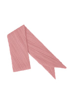 A product shot of the PLEATS PLEASE ISSEY MIYAKE MONTHLY SCARF SEPTEMBER stole in rose pink (28).