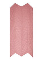 A detail shot of the PLEATS PLEASE ISSEY MIYAKE MONTHLY SCARF SEPTEMBER stole.