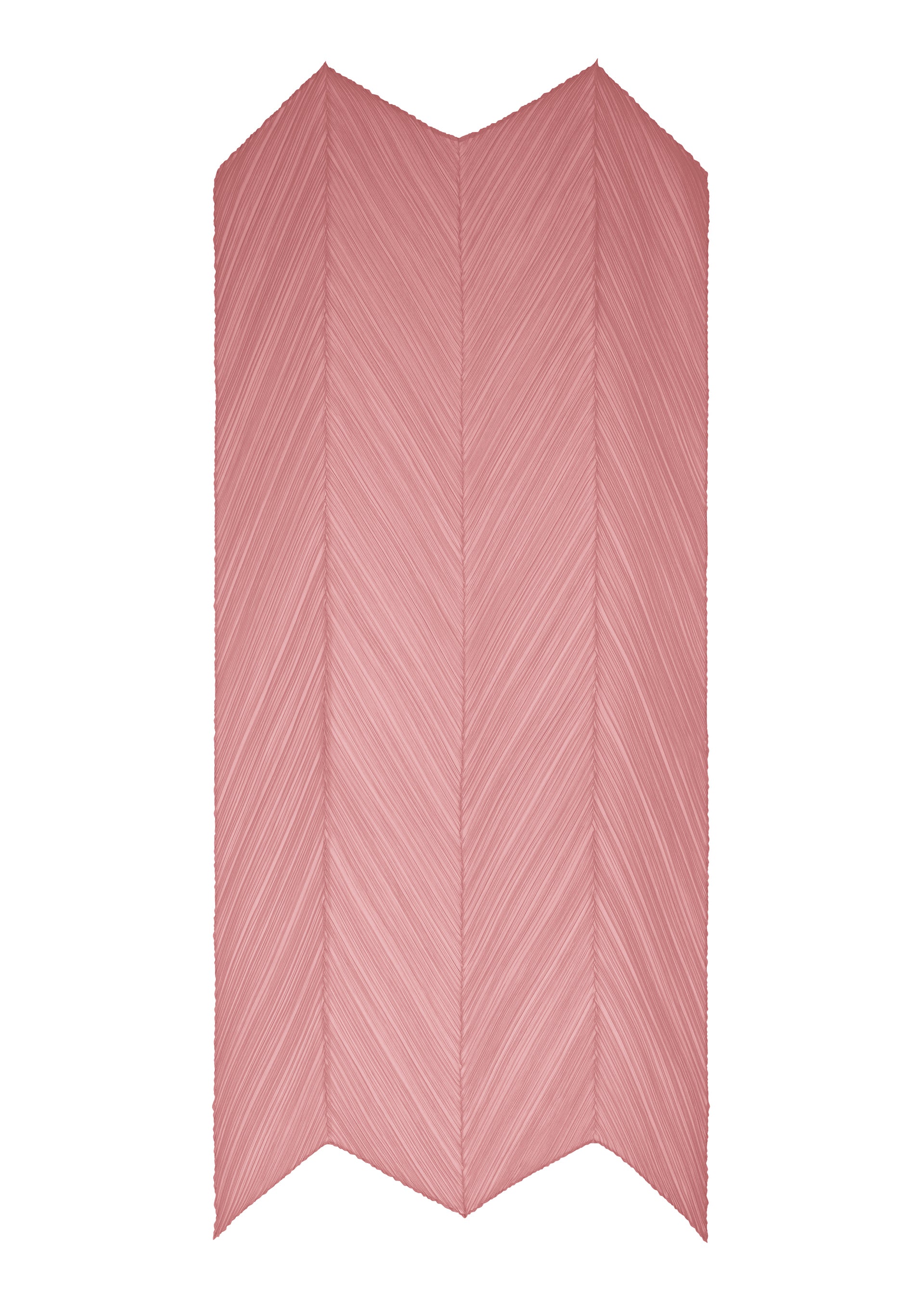 A detail shot of the PLEATS PLEASE ISSEY MIYAKE MONTHLY SCARF SEPTEMBER stole.