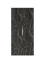 A product shot of the PLEATS PLEASE ISSEY MIYAKE PAUSE MADAME T stole in black (15).