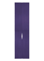 A product shot of the PLEATS PLEASE ISSEY MIYAKE MADAME T NOVEMBER stole in purple (81).