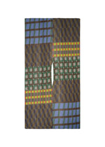 A product shot of the PLEATS PLEASE ISSEY MIYAKE HARMONY MADAME T accessories in blue (72).