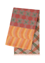 A product shot of the PLEATS PLEASE ISSEY MIYAKE HARMONY WOOL SCARF accessories in pink (22).