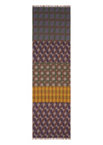 A detail shot of the PLEATS PLEASE ISSEY MIYAKE HARMONY WOOL SCARF accessories.