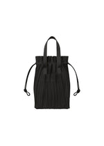 A product shot of the PLEATS PLEASE ISSEY MIYAKE PLEATS TOTE BAG bag in black (15).