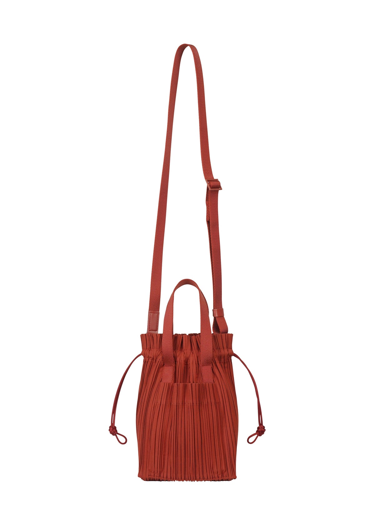 A detail shot of the PLEATS PLEASE ISSEY MIYAKE PLEATS TOTE BAG bag.