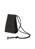 A product shot of the PLEATS PLEASE ISSEY MIYAKE DEWDROP PLEATS BAG bag in black (15).