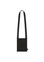 A product shot of the PLEATS PLEASE ISSEY MIYAKE CREPE KNIT BAG bags in black (15).