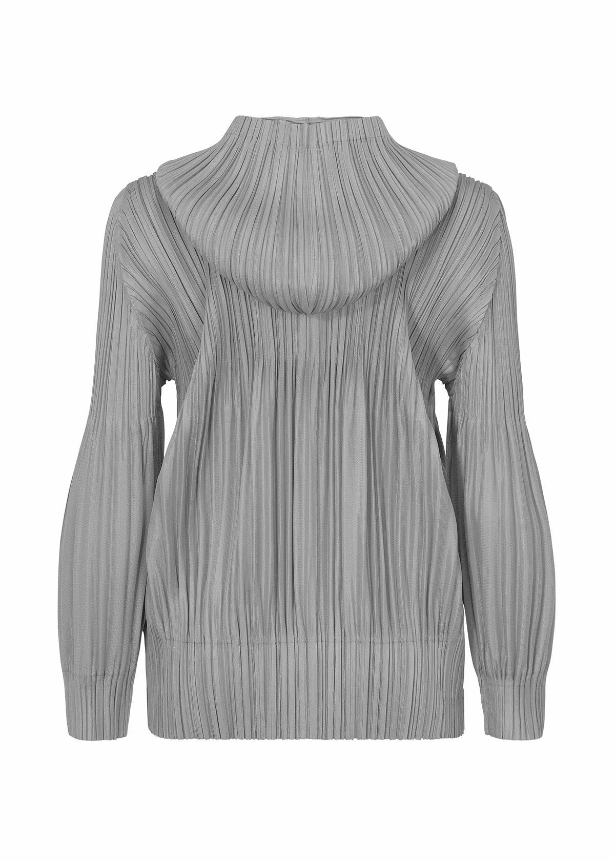 FLUFFY BASICS Jacket Cool Grey – The official ISSEY MIYAKE ONLINE