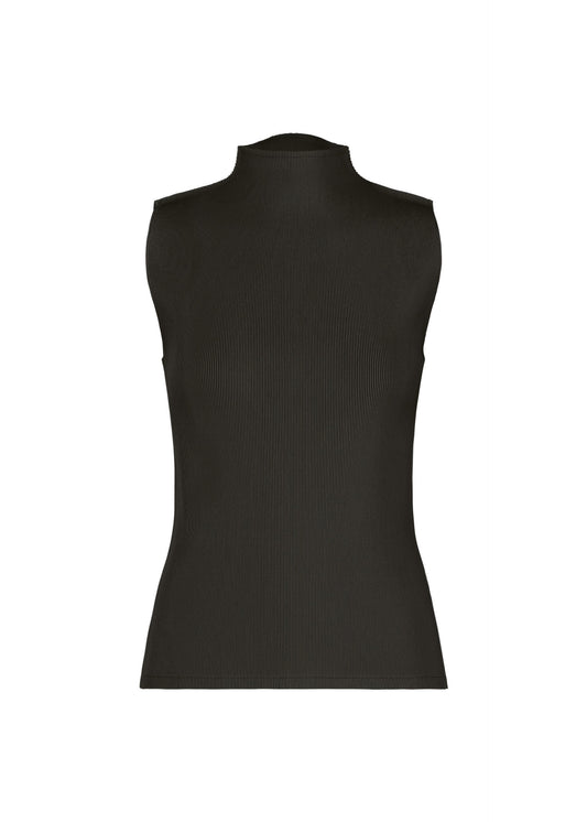 A product shot of the PLEATS PLEASE ISSEY MIYAKE MIST JUNE shirt in charcoal.