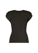 A product shot of the PLEATS PLEASE ISSEY MIYAKE MIST JUNE shirt in charcoal.