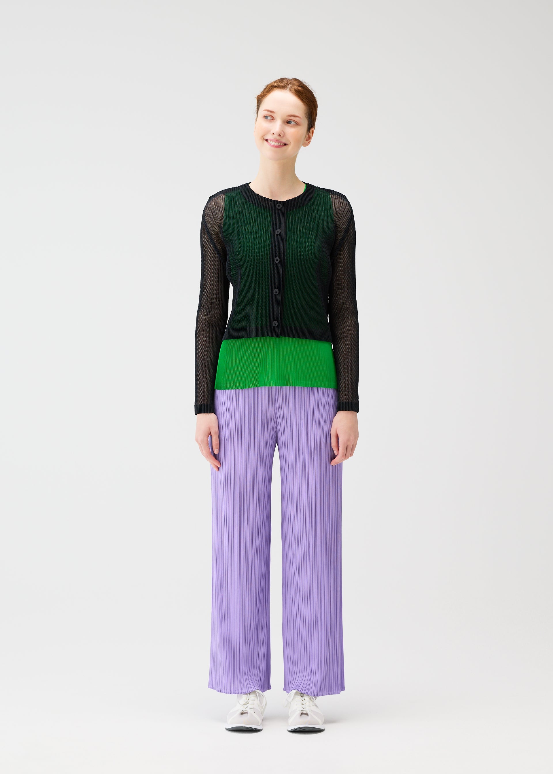 TATAMI APRIL Cardigan Cool Grey – The official ISSEY MIYAKE ONLINE