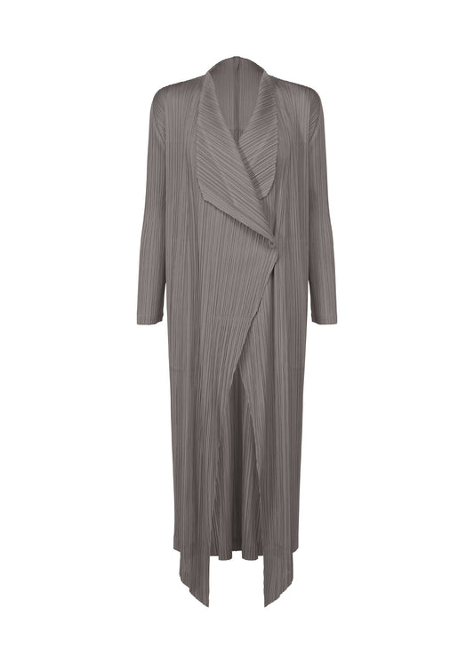 A product shot of the PLEATS PLEASE ISSEY MIYAKE MONTHLY COLORS JANUARY clothing in grey (12).