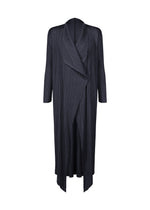 A product shot of the PLEATS PLEASE ISSEY MIYAKE MONTHLY COLORS JANUARY clothing in dark navy (78).