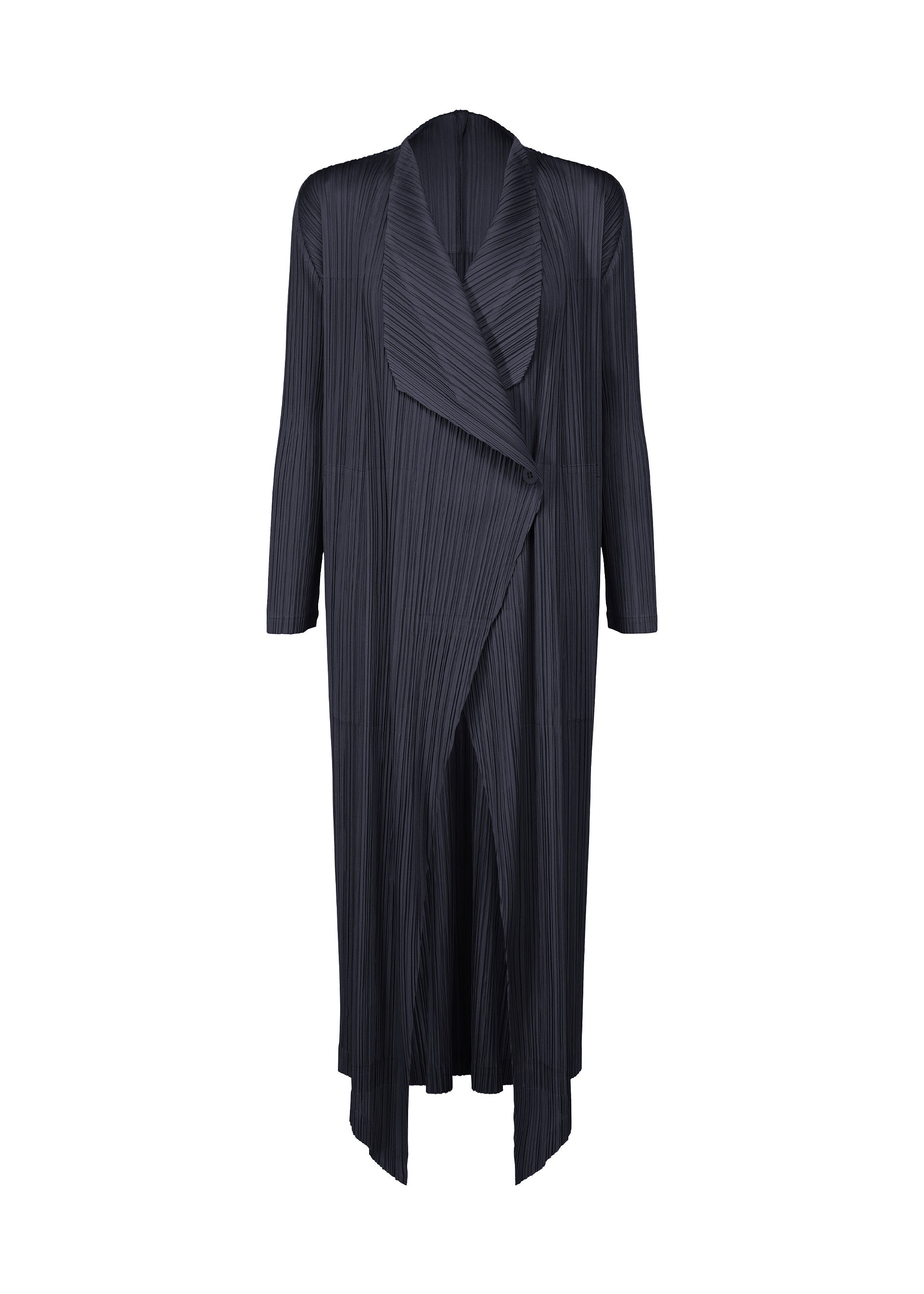 A product shot of the PLEATS PLEASE ISSEY MIYAKE MONTHLY COLORS JANUARY clothing in dark navy (78).