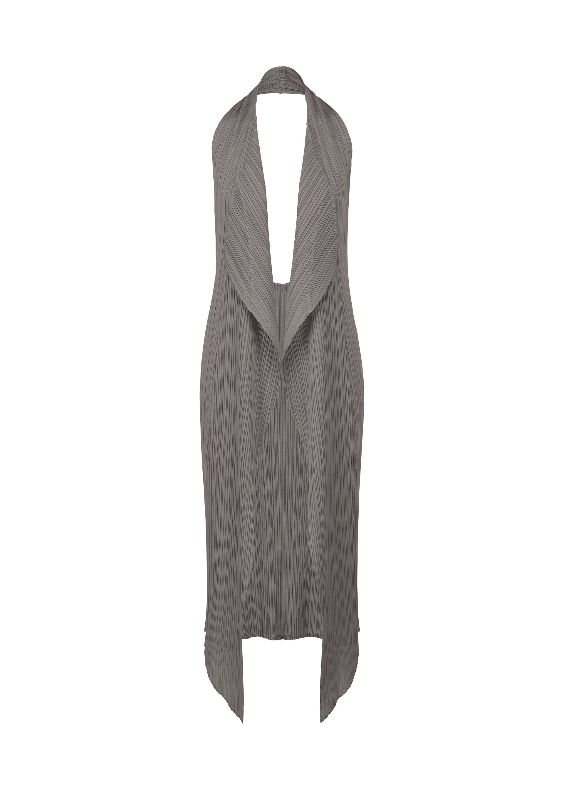 A product shot of the PLEATS PLEASE ISSEY MIYAKE MONTHLY COLORS JANUARY clothing in grey (12).