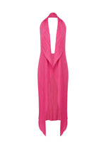 A product shot of the PLEATS PLEASE ISSEY MIYAKE MONTHLY COLORS JANUARY clothing in hot pink (21).
