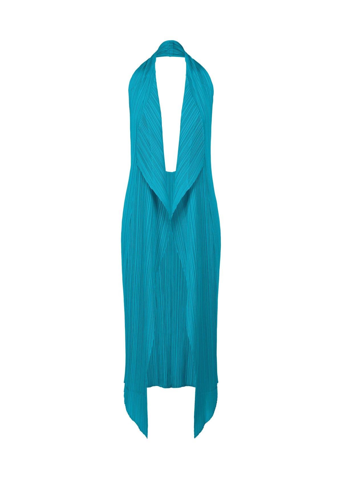 A product shot of the PLEATS PLEASE ISSEY MIYAKE MONTHLY COLORS JANUARY clothing in sky blue (73).