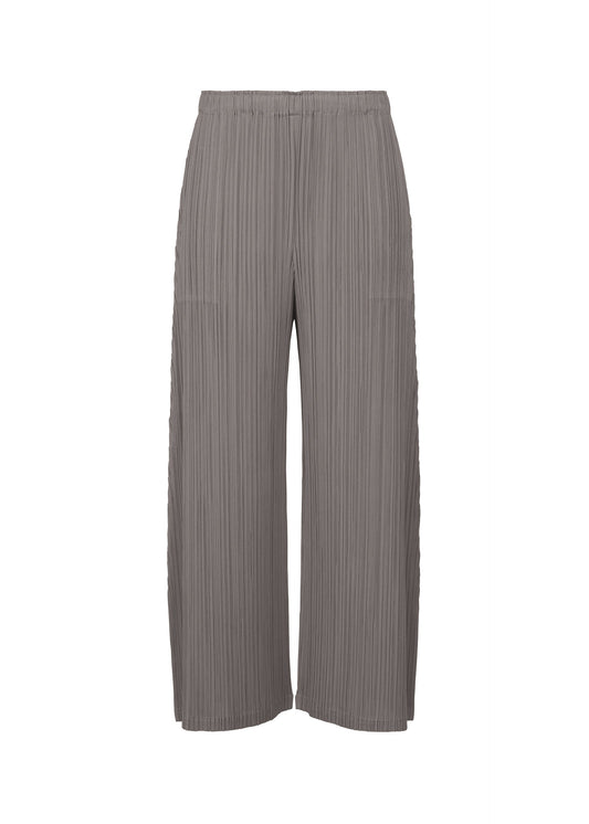 A product shot of the PLEATS PLEASE ISSEY MIYAKE MONTHLY COLORS JANUARY clothing in grey (12).