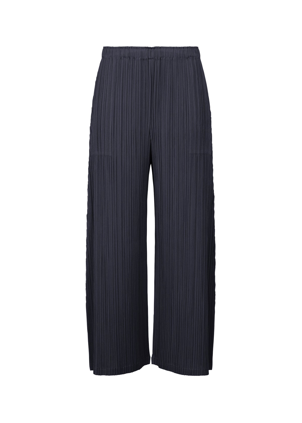 A product shot of the PLEATS PLEASE ISSEY MIYAKE MONTHLY COLORS JANUARY clothing in dark navy (78).