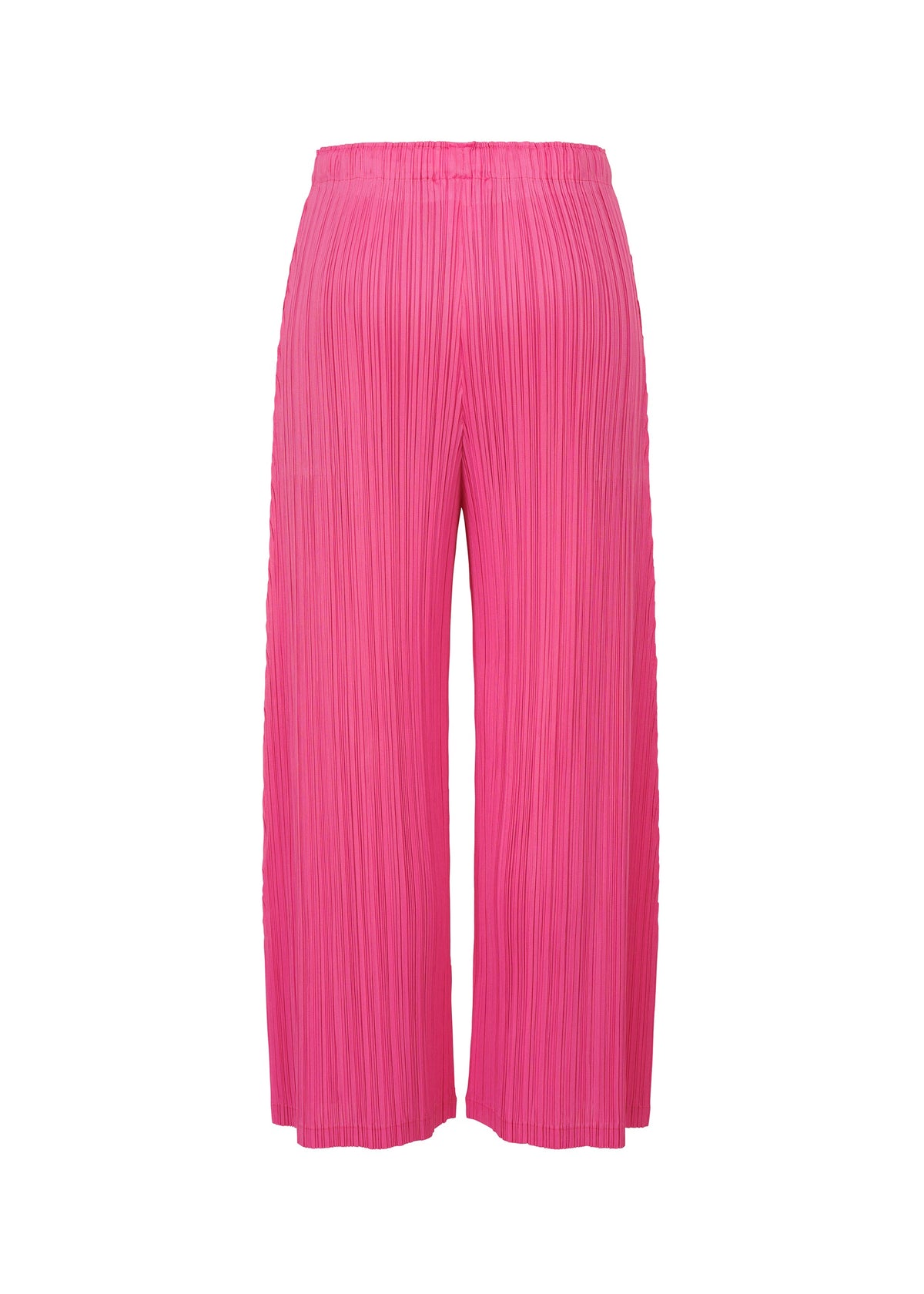 A detail shot of the PLEATS PLEASE ISSEY MIYAKE MONTHLY COLORS JANUARY clothing.