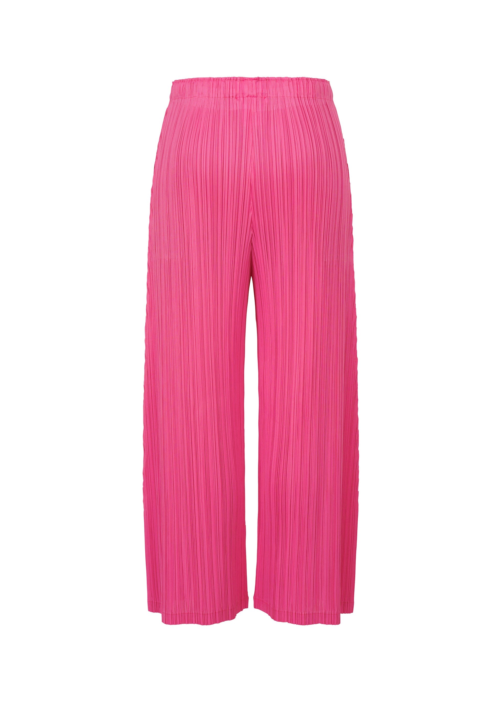 A detail shot of the PLEATS PLEASE ISSEY MIYAKE MONTHLY COLORS JANUARY clothing.