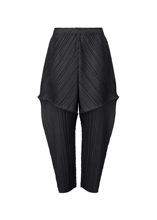 A product shot of the PLEATS PLEASE ISSEY MIYAKE THICKER BOTTOMS 2 trousers in .