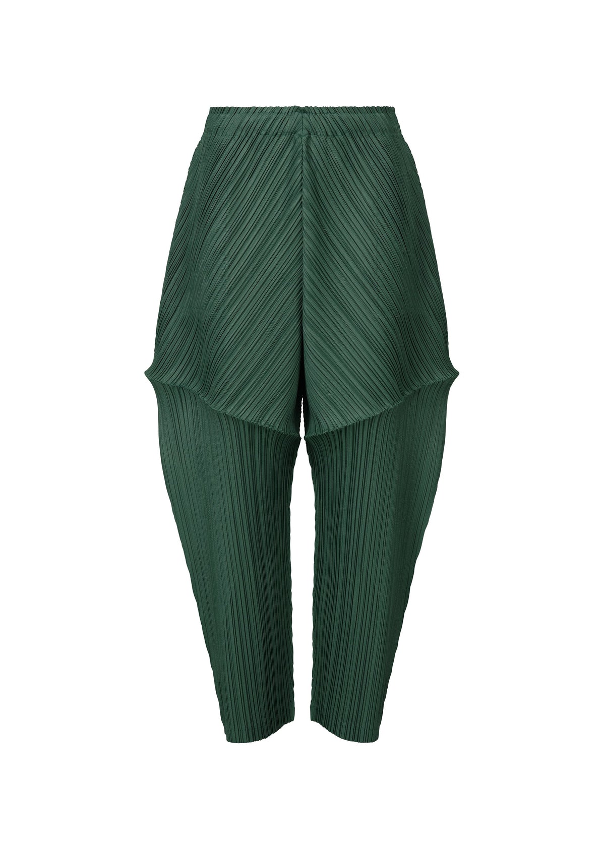A product shot of the PLEATS PLEASE ISSEY MIYAKE THICKER BOTTOMS 2 trousers in .