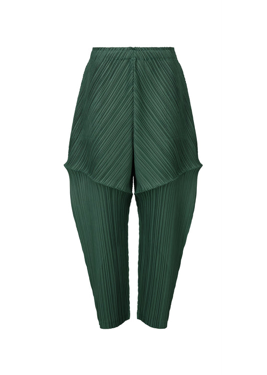 A product shot of the PLEATS PLEASE ISSEY MIYAKE THICKER BOTTOMS 2 trousers in .