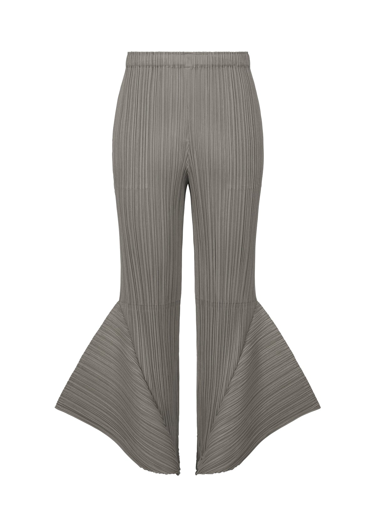 A product shot of the PLEATS PLEASE ISSEY MIYAKE SKYLINE clothing in grey (12).