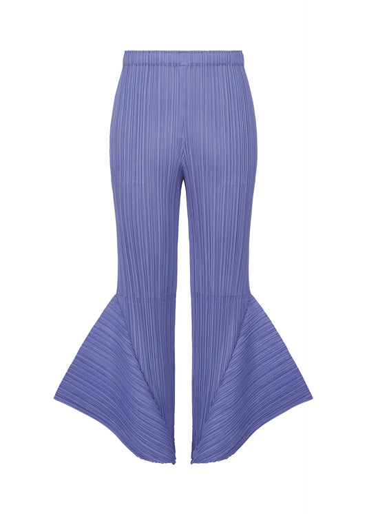 A product shot of the PLEATS PLEASE ISSEY MIYAKE SKYLINE clothing in steel blue (74).