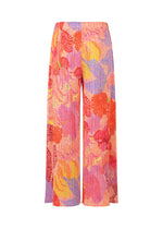 A detail shot of the PLEATS PLEASE ISSEY MIYAKE FOGGY FOREST trousers.