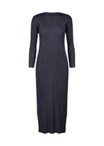 A product shot of the PLEATS PLEASE ISSEY MIYAKE MONTHLY COLORS JANUARY clothing in dark navy (78).