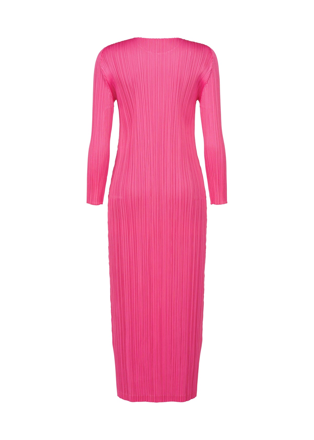 A detail shot of the PLEATS PLEASE ISSEY MIYAKE MONTHLY COLORS JANUARY clothing.